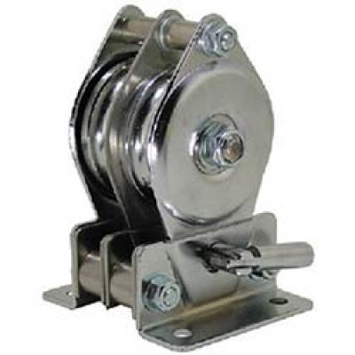 （株）スリーエッチ TM50X2 ＨＨＨ　固定滑車たて型二車分離式