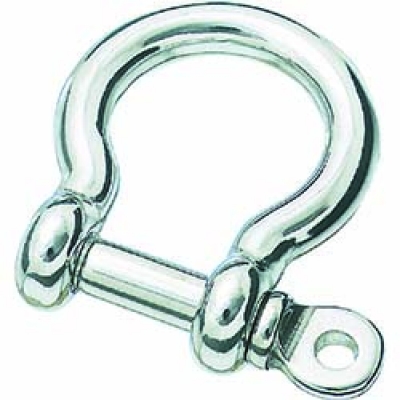 日本中山 TRUSCO  TOS-5 ＴＲＵＳＣＯ　オタフクシャックル　ステンレス製　Ｄ寸法５ｍｍ　（１個＝１袋）