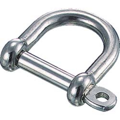 日本中山 TRUSCO  TNS-10W ＴＲＵＳＣＯ　ワイドネジシャックル　ステンレス製　線径Φ１０Ｘ開口４０ｍｍ