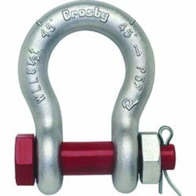 クロスビー社 G2130-6 クロスビー　クロスビーシャックル　ボルトナット・バウ　０．５ｔ