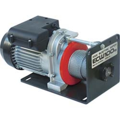 （株）スリーエッチ ECW100 ＨＨＨ　電動ウインチ　１００ｋｇ　揚程１０ｍ