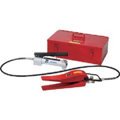 （株）ダイキ DWG-14A ダイキ　油圧ウェッジスプレッダーセット１４ｔｏｎ油圧ポンプ付