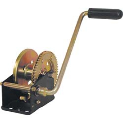 （株）スリーエッチ MW500 ＨＨＨ　ハンドウインチ　爪ブレーキ式５００ｋｇ