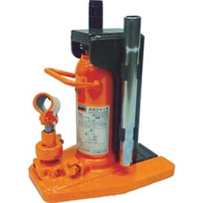 日本中山 TRUSCO  TTJ-1.2 ＴＲＵＳＣＯ　爪付きジャッキ　ハンドル収納タイプ　１．２ｔ