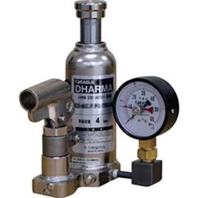 日本今野 EAGLE  ED-160C-PG-75H-160 イーグル　置針式ゲージ付油圧ジャッキ　クリーンルームタイプ　能力１６ｔ