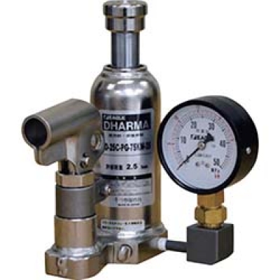 日本今野 EAGLE  ED-100C-PG-75KM-100 イーグル　ゲージ付油圧ジャッキ　クリーンルームタイプ　能力１０ｔ