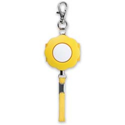 （株）アスカ GE035Y アスカ　防犯ブザーフラワー　イエロー