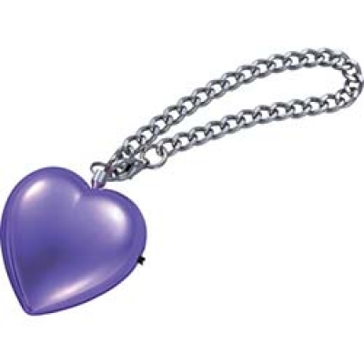 （株）アスカ GE037V アスカ　プリンセス防犯ブザーチャーム　パープル