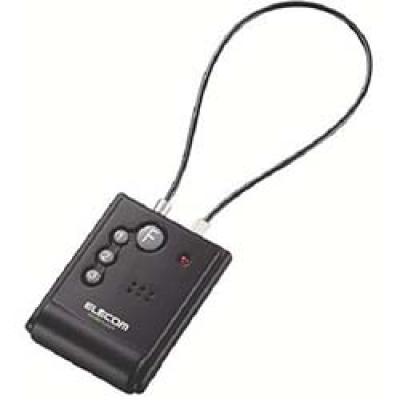 日本 ELECOM  ESL-Q エレコム　法人向け簡易パッケージタブレット吸盤式セキュリティワイヤー汎用