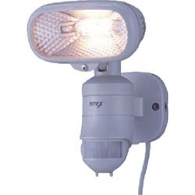 （株）ムサシ V1150 ライテックス　防雨センサーＶ１１５０　ハロゲンライト１５０Ｗ