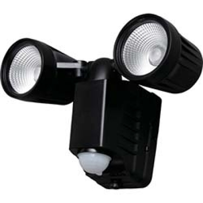 IRIS 　ＬＥＤ事業本部 LSL-B2TN-400 ＩＲＩＳ　乾電池式センサーライト　高輝度　２００ｌｍ　２灯式　昼白色