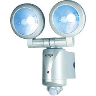 （株）ムサシ LED-260 ライテックス　乾電池式　３Ｗ×２　ＬＥＤセンサーライト