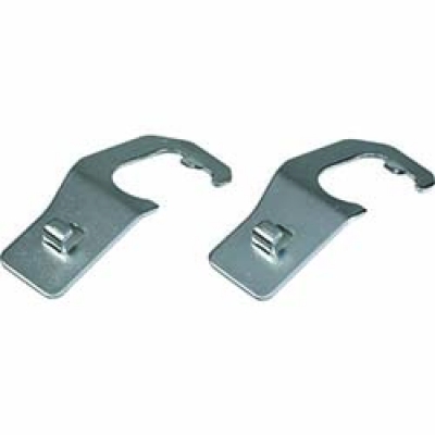 （株）日本緑十字社 359010 緑十字　突っ張りスタンド用フック　適合品：３５９００１～３５９００４　２個組　スチール製