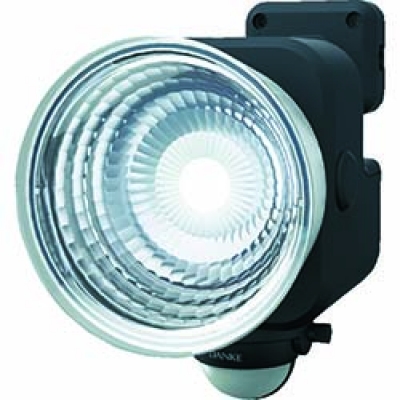 （株）ムサシ E42135 ダンケ　３．５Ｗ×１灯　フリーアーム式ＬＥＤ乾電池センサーライト