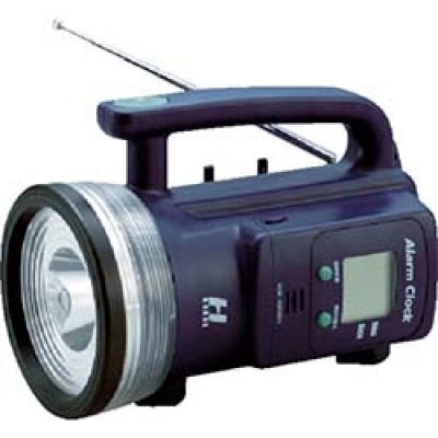 ＦＤＫ（株） HGR2411F-A(B) 富士通　ラジオ・時計付　スーパーＬＥＤ強力ライト