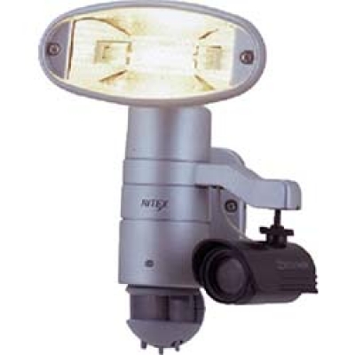 （株）ムサシ C-150 ライテックス　センサーライトダミーカメラ付ハロゲン１５０Ｗ