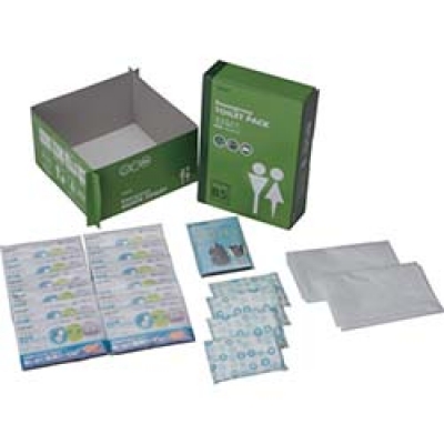 角利産業（株） 4492 ＫＡＫＵＲＩ　緊急用トイレパックセット　ＴＰＳ－５０