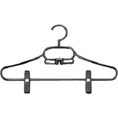 IRIS  RFH-42DC ＩＲＩＳ　連結フックハンガー４２ｃｍ　ＤＸクリップ付　ＲＦＨ－４２ＤＣ　ブラック