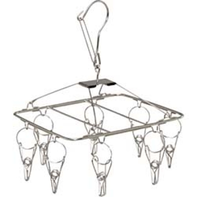 IRIS  PIH-8S ＩＲＩＳ　ステンレス角ハンガーピンチ　８個付き