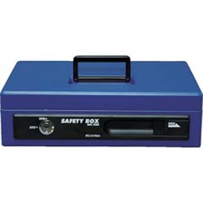 IRIS  SBX-A5S-BL ＩＲＩＳ　手提げ金庫　ＳＢＸ－Ａ５Ｓ　ブルー