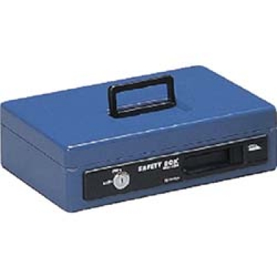 IRIS  SBX-28S-NV ＩＲＩＳ　手提げ金庫　セイフティボックス　２７５×１８５×７９　ネイビー