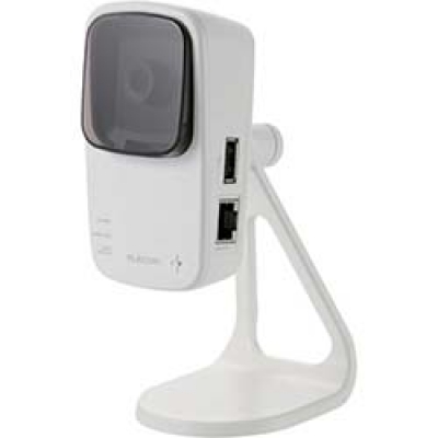 日本 ELECOM  NCC-EWF100RMWH2 エレコム　中継機能付きネットワークカメラ　３００Ｍｂｐｓ　１１ｎ　ｍｉｃｒｏＳＤスロット＋マイク機能搭載
