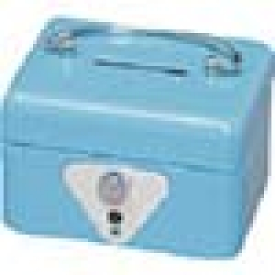 IRIS  SBX-A7-BL ＩＲＩＳ　手提げ金庫　ＳＢＸ－Ａ７　ブルー