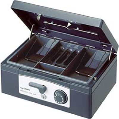 日本アイ・エス・ケイ（株） D-2N-DG キング　【売切り廃番】手提げ金庫　Ｄ－２Ｎ　ダークグレー