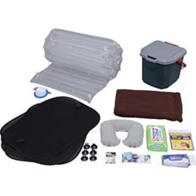 IRIS  HSS-10 ＩＲＩＳ　避難バケツセット（車中泊用）