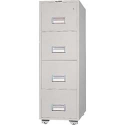 日本アイ・エス・ケイ（株） B4-4 キング　耐火ファイリングキャビネット　ホワイト