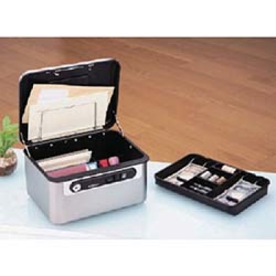 IRIS  ASB-152-GY ＩＲＩＳ　アルミセ－フティボックス深型　２７０×２２０×１５５　グレー