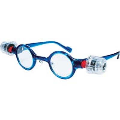 アドレンズ・ジャパン（株） POV-B アドレンズ　Ｐ．Ｏ．Ｖ　防災用メガネ　ブルー