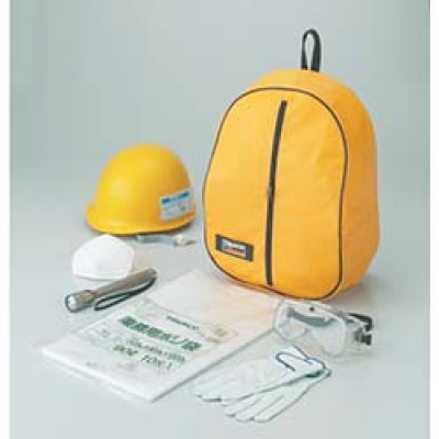 日本中山 TRUSCO  TRC-P-SET ＴＲＵＳＣＯ　【売切り廃番】ＴＲＵＳＣＯ　緊急脱出用防災保護具セット