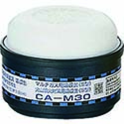 （株）重松製作所 CA-M30 シゲマツ　マルチガス／火山噴火対策用吸収缶　ＣＡ—Ｍ３０／２個