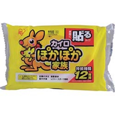 IRIS  PKN-10HR ＩＲＩＳ　ぽかぽか家族　貼るレギュラー　１０Ｐ