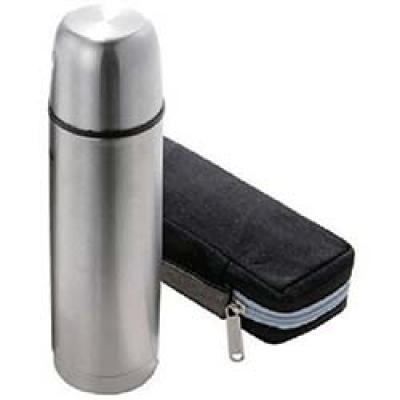 （株）日本緑十字社 375054 緑十字　真空ステンレス魔法瓶　５００ｍｌ