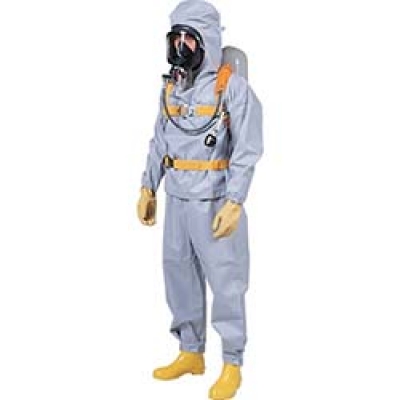 （株）重松製作所 07680 シゲマツ　密閉形防護服ＰＳ４１５ＦＥ上下特大