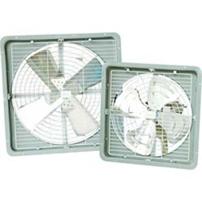 アクアシステム（株） AFW-18 アクアシステム　エアモーター式　壁掛型　送風機　（アルミハネ４５ｃｍ）