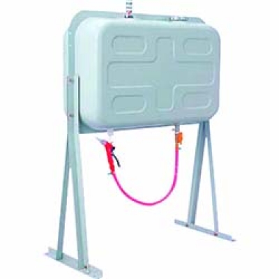 日本 DAIHEN  HT95NVG ダイケン　屋外用ホームタンク　９５型　スチール製　壁寄せスライドタイプ　小出しガン・ホース付き