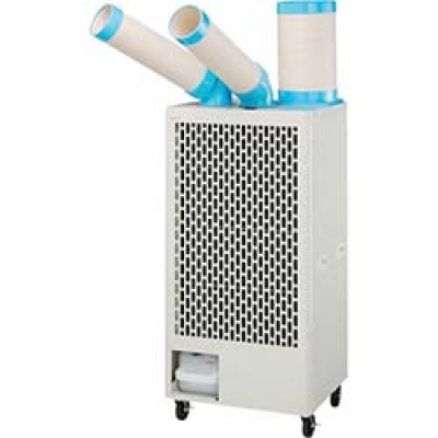 （株）ナカトミ SAC-4500 ナカトミ　首振りツインダクトスポットクーラー　ＳＡＣ－４５００