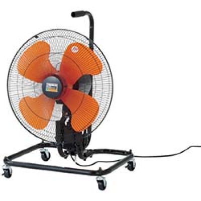 日本中山 TRUSCO  TFZP-45C ＴＲＵＳＣＯ　４５ＣＭ全閉式工場扇　ゼフィール　キャスタータイプ