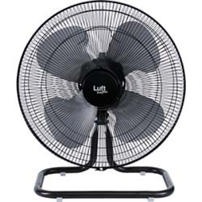 日本中山 TRUSCO  TFLH-45A-BK ＴＲＵＳＣＯ　全閉式工場扇ルフトハーフェン据え置きタイプ　樹脂ハネ　ブラック