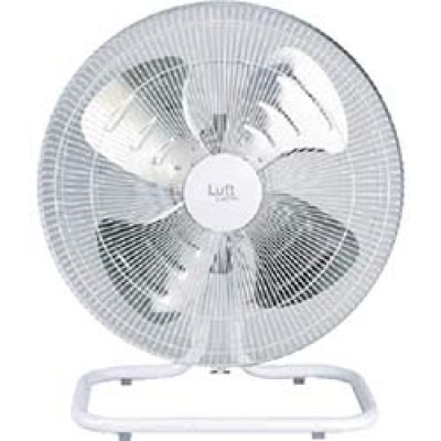 日本中山 TRUSCO  TFLHA-45A-W ＴＲＵＳＣＯ　全閉式工場扇ルフトハーフェン据え置きタイプ　アルミハネ　ホワイト