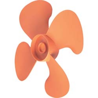 日本中山 TRUSCO  TF-45-10 ＴＲＵＳＣＯ　工場扇用樹脂製ハネ　４５ｃｍ　穴径１０Φ用