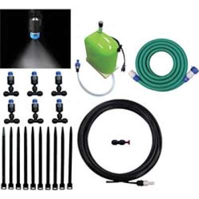 （株）いけうち COOLKIT-B-50HZ いけうち　ミスト噴霧キット　ＣＯＯＬＫＩＴ－Ｂ－５０ＨＺ（水道直結タイプ）