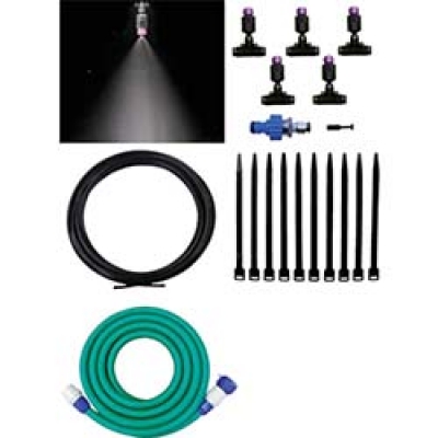 （株）いけうち COOLKIT-A いけうち　ミスト噴霧キット　ＣＯＯＬＫＩＴ－Ａ（水道直圧タイプ）