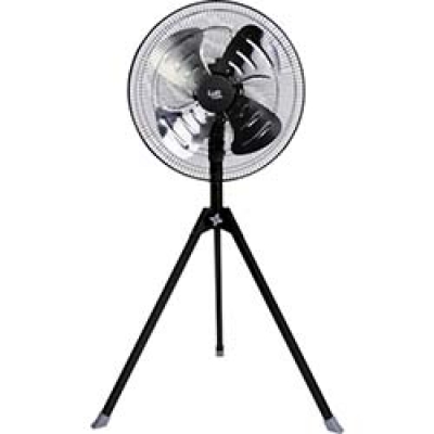 日本中山 TRUSCO  TFLHA-45S-BK ＴＲＵＳＣＯ　全閉式工場扇ルフトハーフェンスタンドタイプ　アルミハネ　ブラック