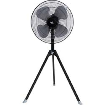 日本中山 TRUSCO  TFLH-45S-BK ＴＲＵＳＣＯ　全閉式工場扇ルフトハーフェンスタンドタイプ　樹脂ハネ　ブラック