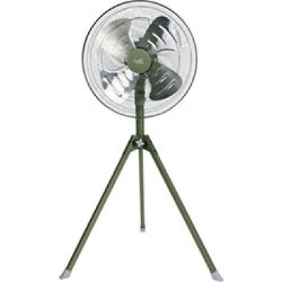 日本中山 TRUSCO  TFLHA-45S-OD ＴＲＵＳＣＯ　全閉式工場扇ルフトハーフェンスタンドタイプ　アルミハネ　ＯＤ色