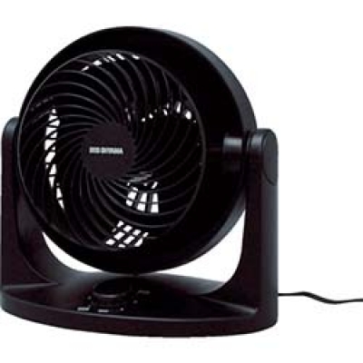 IRIS  END-20-B ＩＲＩＳ　静音サーキュレーター　ブラック　首振り機能なし